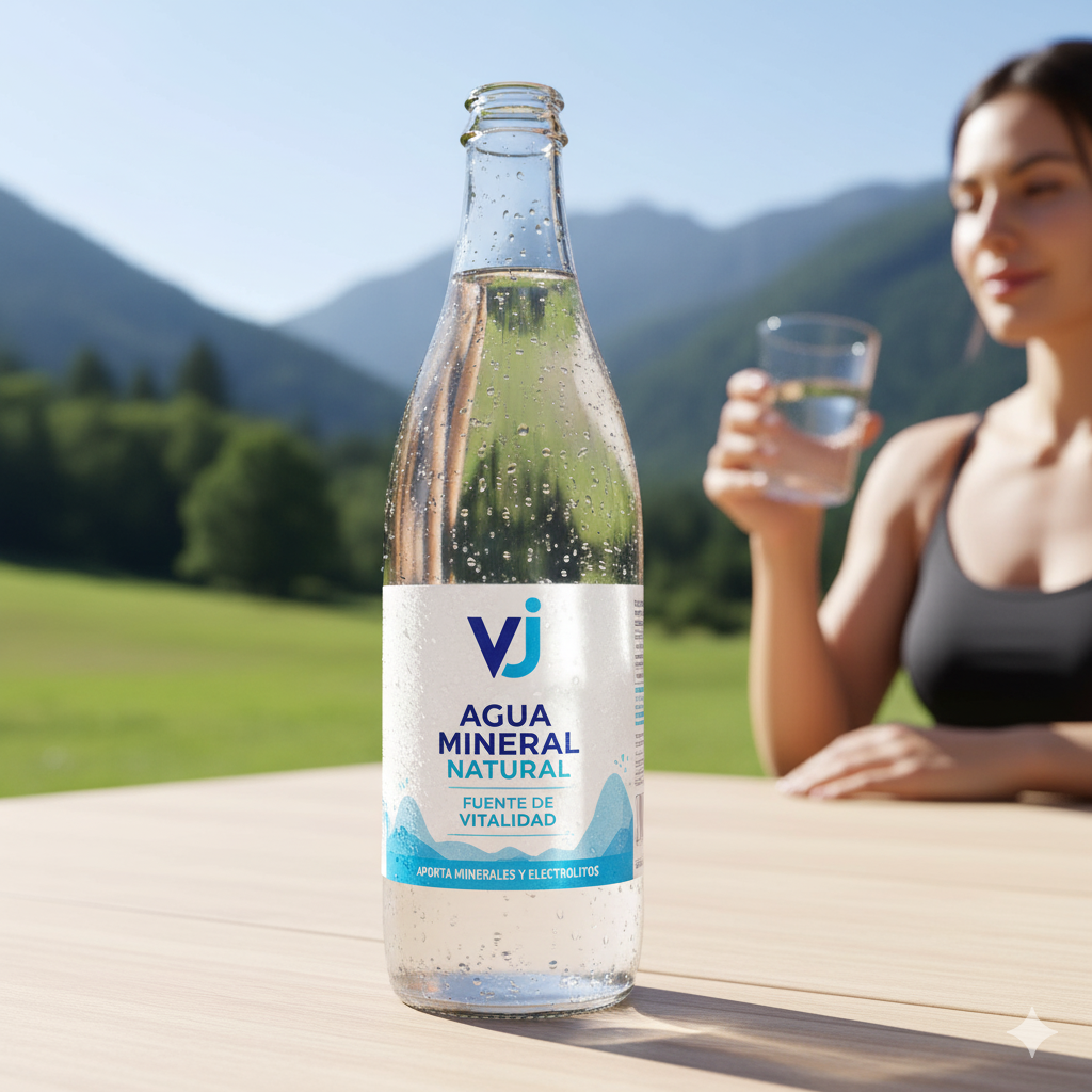 Agua mineral natural