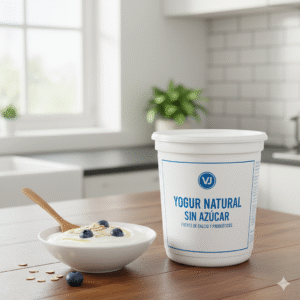 Yogur natural sin azúcar